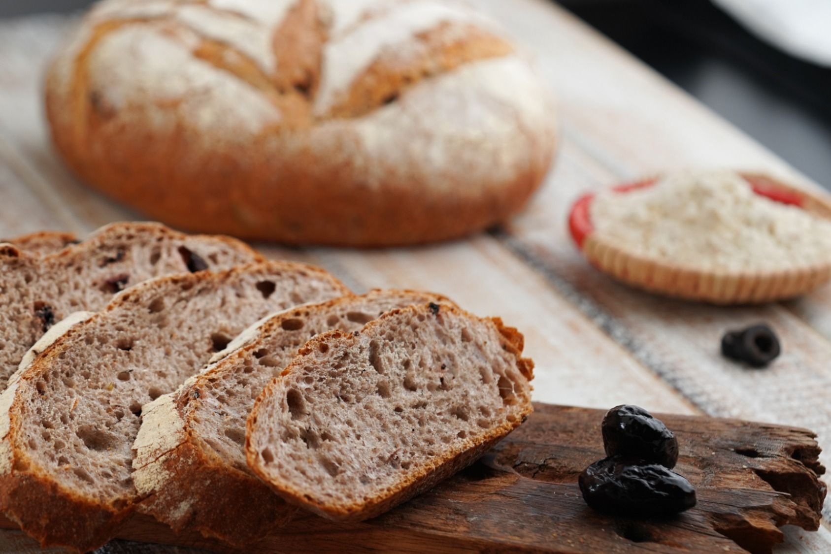 Sourdough olive